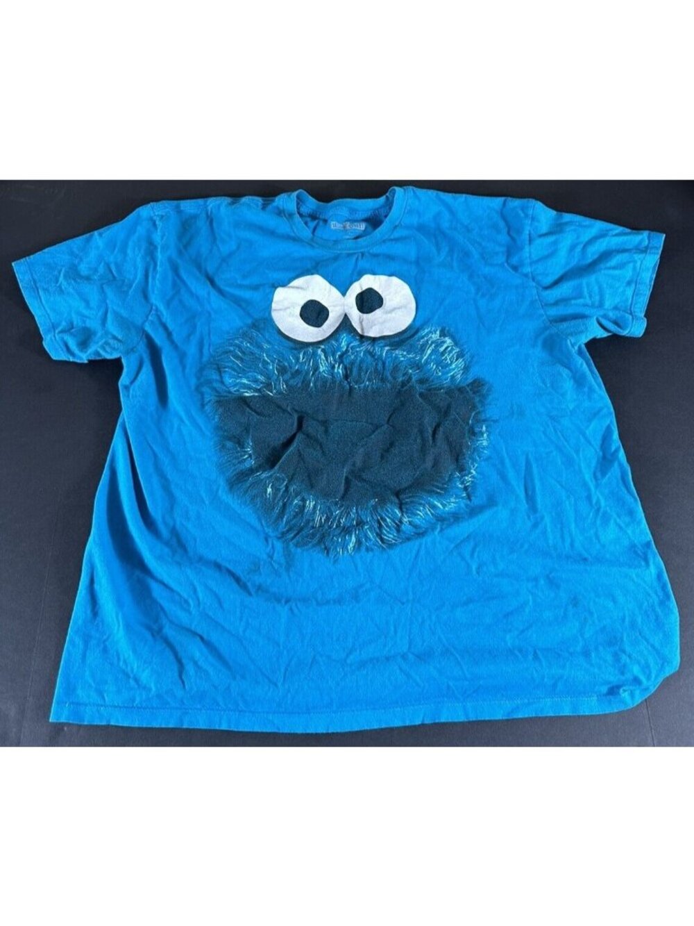 Sesame Street Cookie Monster Men's Short Sleeve T-shirt Size XXL